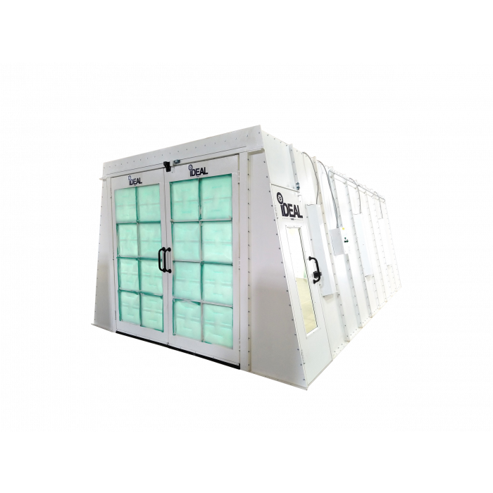 Tuxedo Distributors Cross Flow Paint Booth 22.6L-13W-8.6H 3PH-230V PSB-AFCF23B-3PH-230V-AK