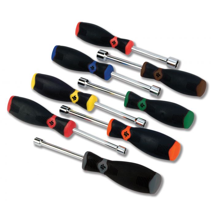 Performance Tool 8 pc. Pro Style Metric Nut Driver W30901