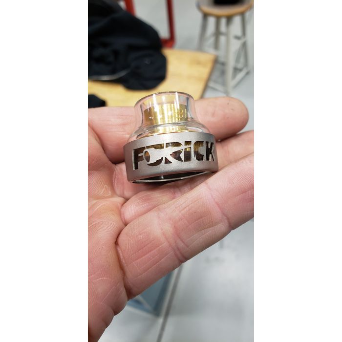 Furick CUP BBW16/17 2019 thread on glass W/ Titainum Cover  BBWSGWC