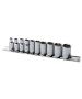 Eastwood 1/4" Drive Shallow Metric 10 Piece Socket Set 