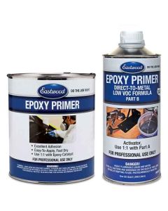 Eastwood White Epoxy Primer and Catalyst Quarts