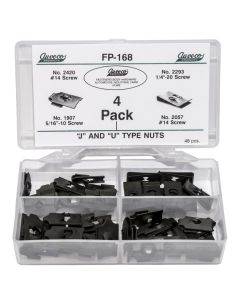 Auveco J & U Type Nuts 48 Pieces  FP-168