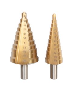 Performance Tool 2 pc. Step Drill Set W9004