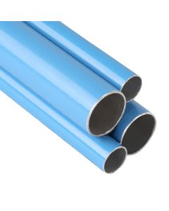 Rapid Air 1 in. Aluminum Tubing 19 ft. 2 Inches Long Fastpipe  Blue Non Returnable F2000
